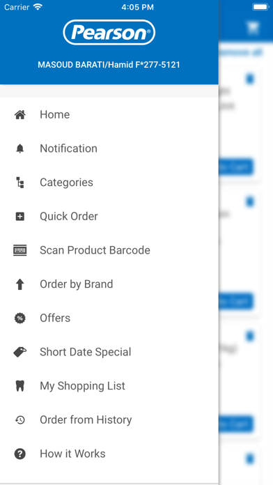 Screenshot 4 of Pearson Dental Supply Mobile App