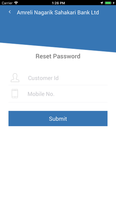 Amreli Nagarik Sahakari Bank Screenshot