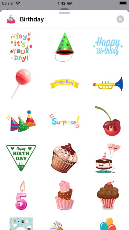 200+ Happy Birthday Stickers by Rifa Tasfia