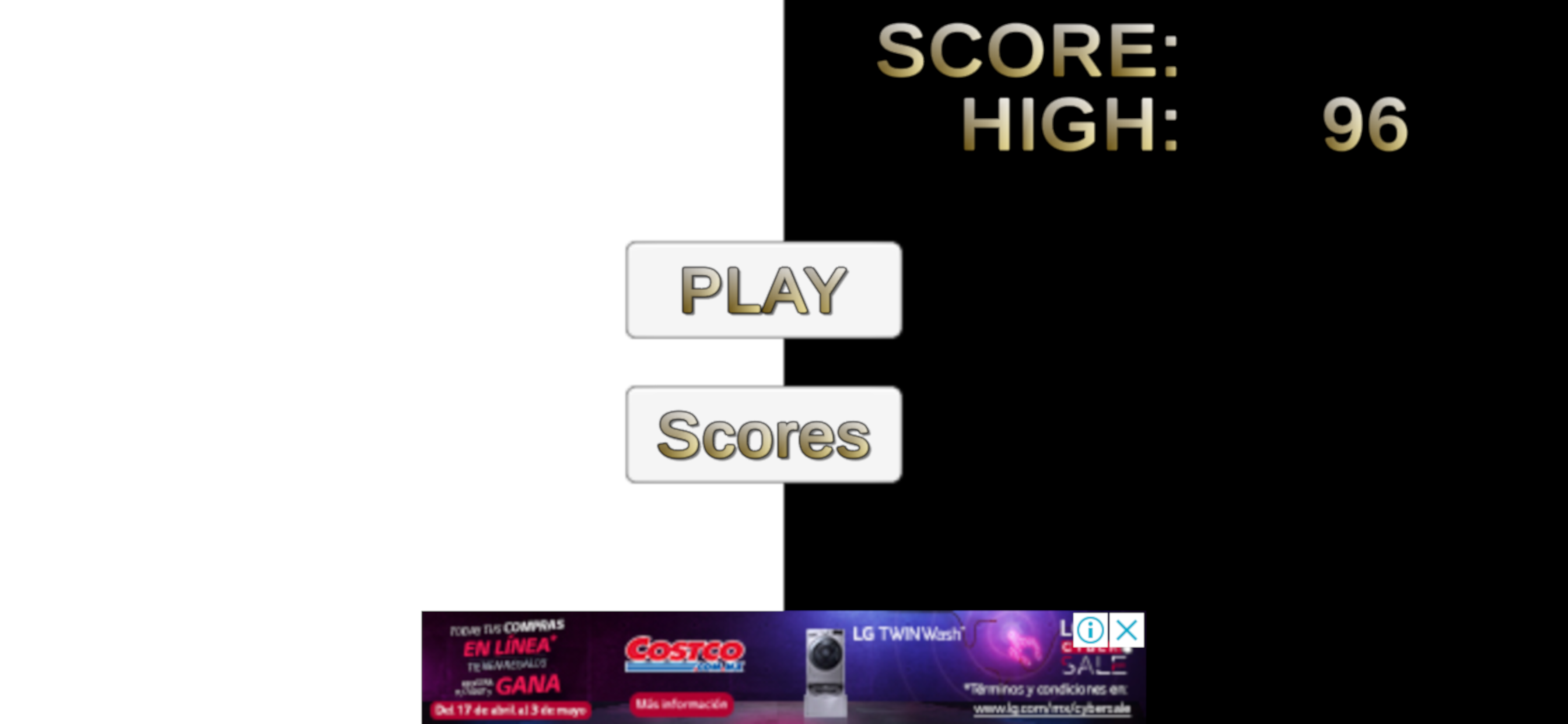 Black Screen White Screen