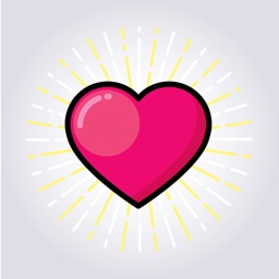 Pink Valentine Love Sticker