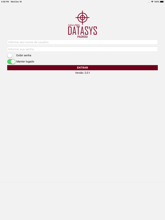 Screenshot #4 pour Audit DATASYS Padrão