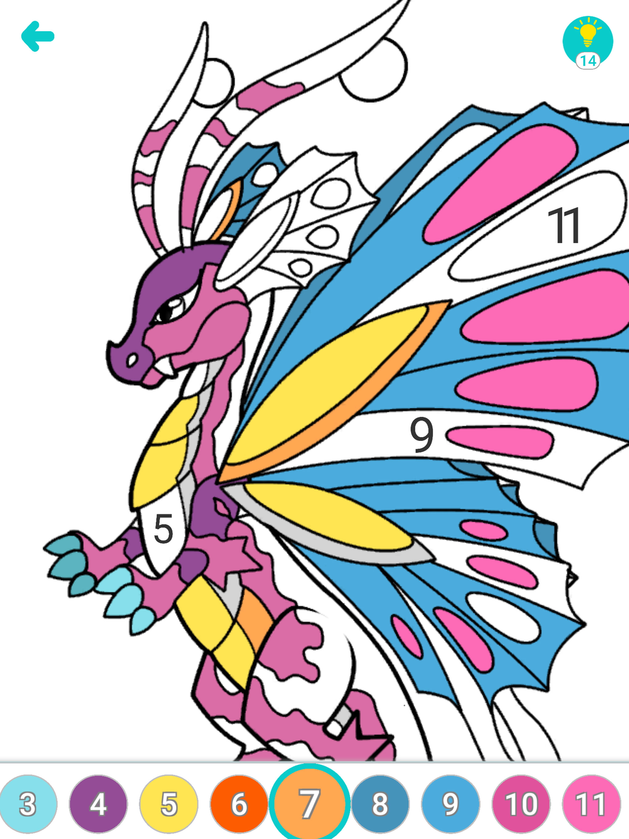 Color Fill - Color by Number