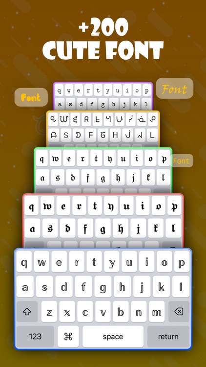 Fonts for Instagram Keyboard+ screenshot-3