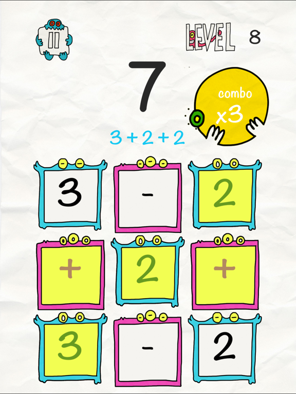 Screenshot #6 pour MathxCreature:Math Puzzle Game