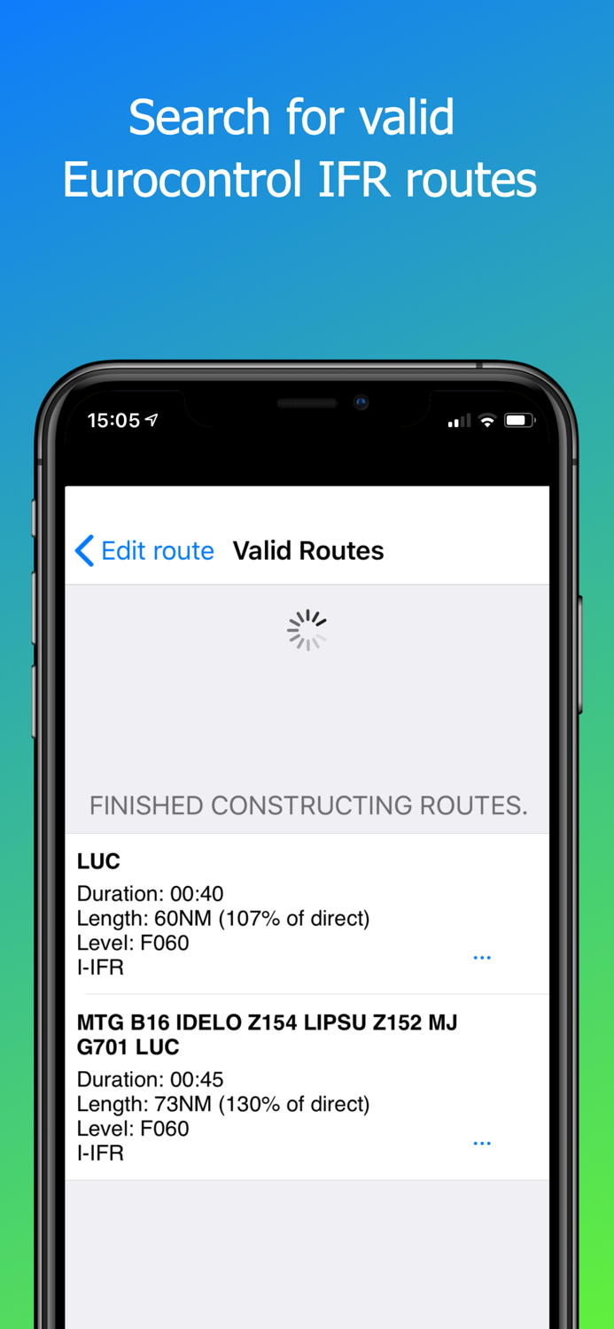 AeroPlus FlightPlan - VFR-IFR