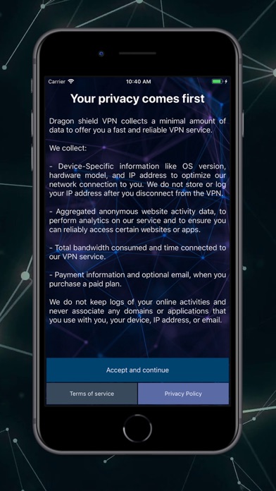 Dragon shield VPN screenshot 3