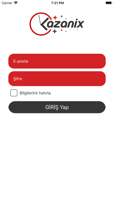 Kazanix app screenshot
