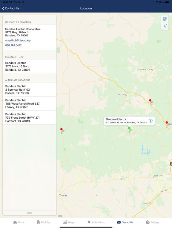myBEC iPad screenshot 5 - Utilities app