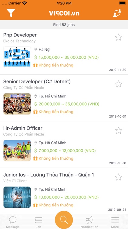 Viecoi - Search Job