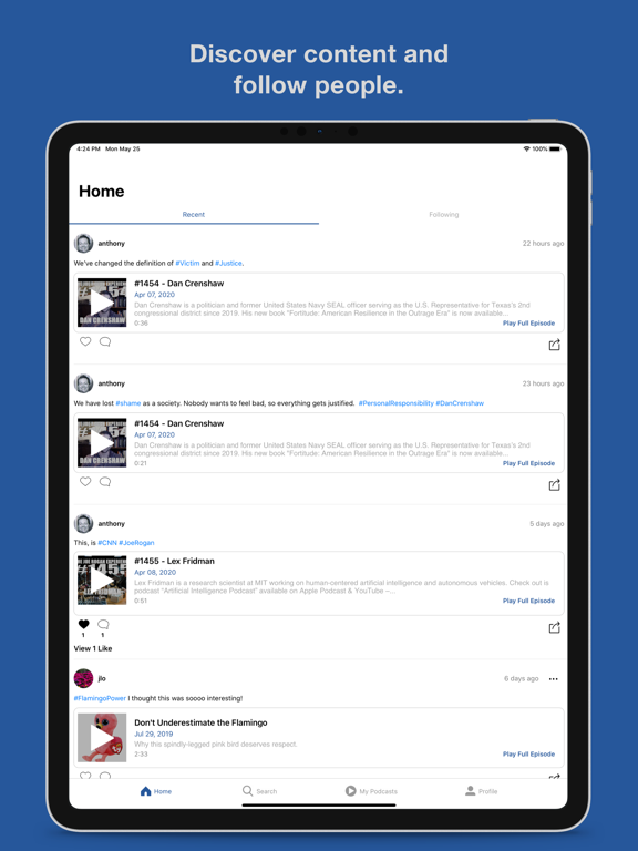 Clippz iPad screenshot 1 - News app