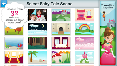 Screenshot #2 pour Princess Fairy Tale Maker