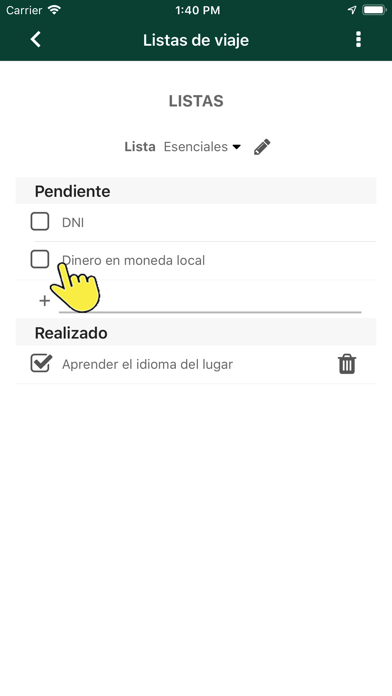 Mi viaje SegurClass Screenshot