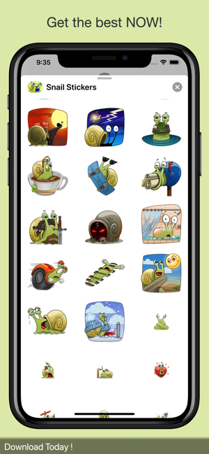 Lazy Snail Stickers(圖3)-速報App