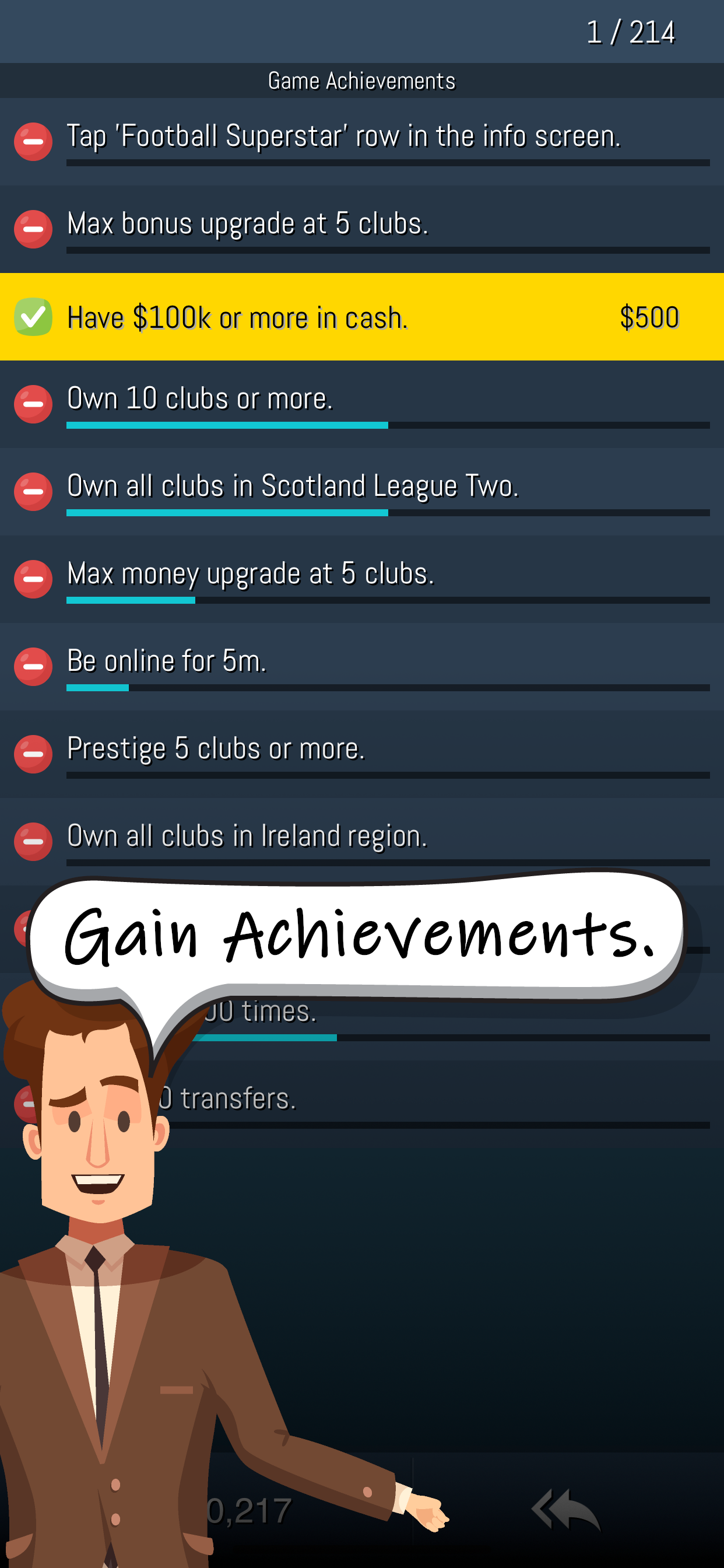 Idle Football Tycoon screenshot 3