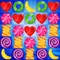 Match the sweet candy puzzles with Sweet Candy Bomb