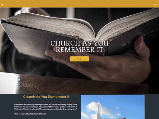 Screenshot #4 pour Eastside Baptist Church App