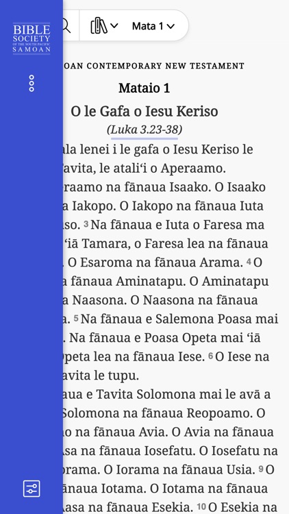 O LE Tusi Pa'ia - Samoan Bible