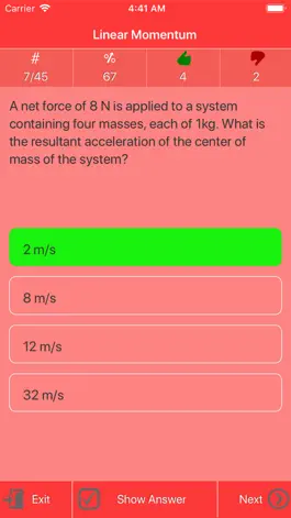 Game screenshot College Physics Quiz hack