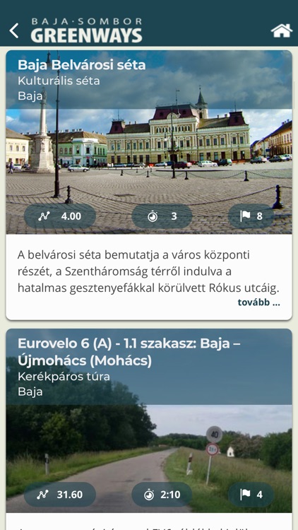 Baja Sombor Greenways screenshot-3