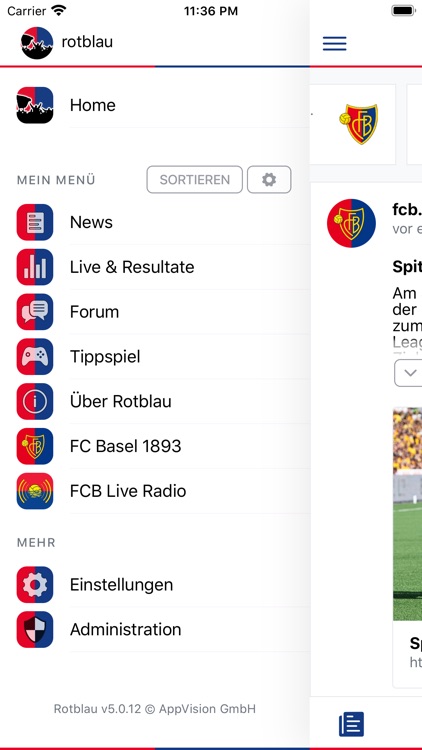 Rotblau – FC Basel App screenshot-3