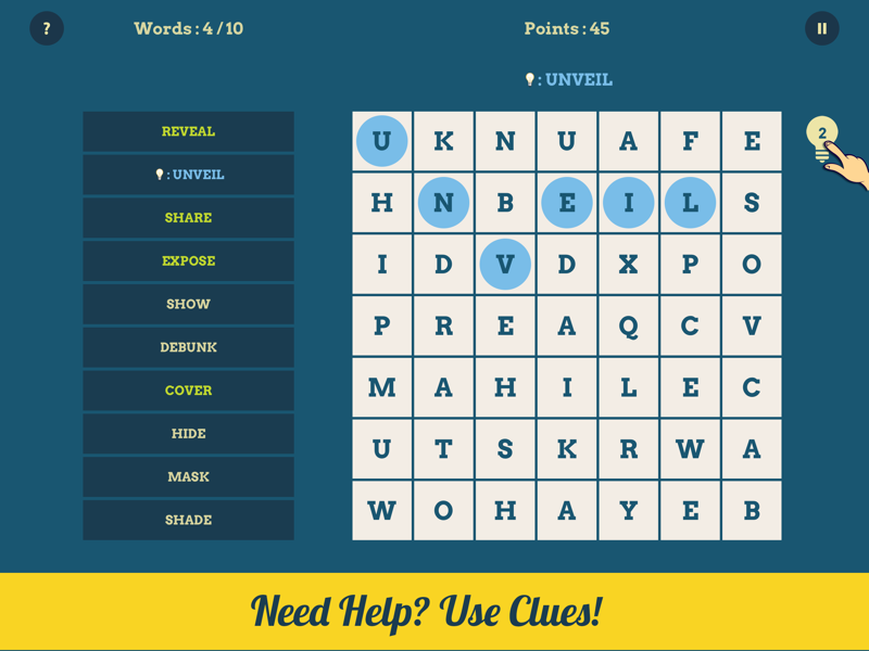 Cross Word Puzzles : Riddles official gameplay screenshot 2
