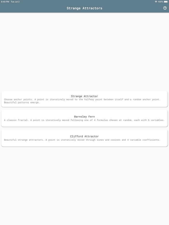 ZP Strange Attractors