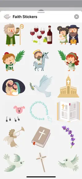 Game screenshot Faith Stickers for iMessage hack