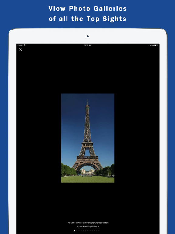 World City Guides & Maps iPad screenshot 4 - Travel app