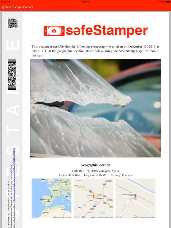 Screenshot #6 pour Safe Stamper