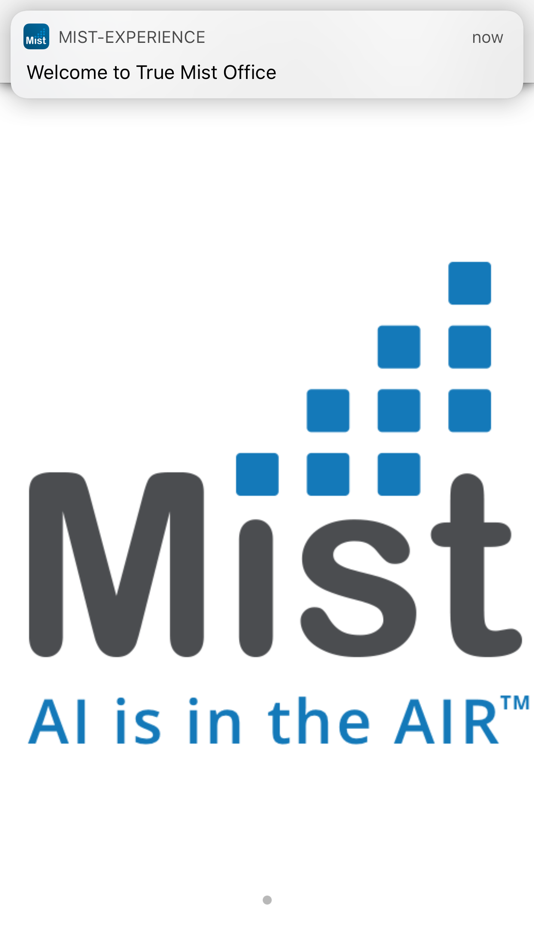 #1. Mist Experience (iOS) 由: Mist Systems