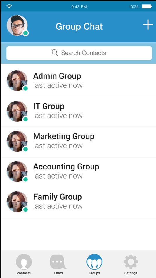 #3. AstraChat - Direct XMPP & VOIP (iOS) 由: Rockliffe Systems