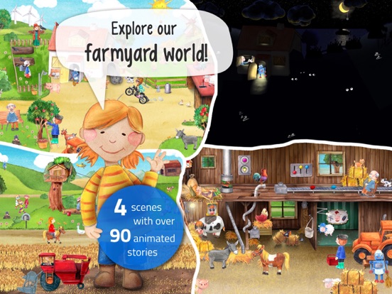 Screenshot #1 for Tiny Farm: Animals & Tractor