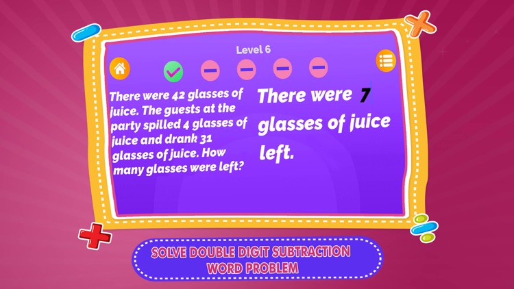 Math Problem Solving For Kids screenshot-3