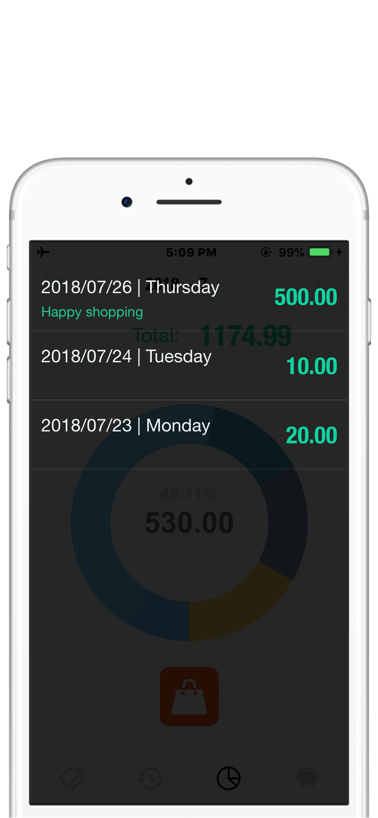 NextCost-Money Flow,My Savings screenshot 7