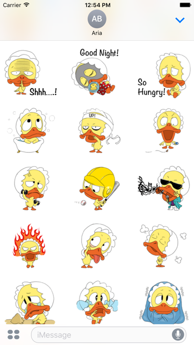 Funny Little Duck Sticker screenshot 2