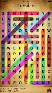 crossibus - word search puzzle iphone screenshot 2