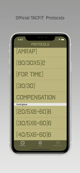 Game screenshot Tacfit Timer apk