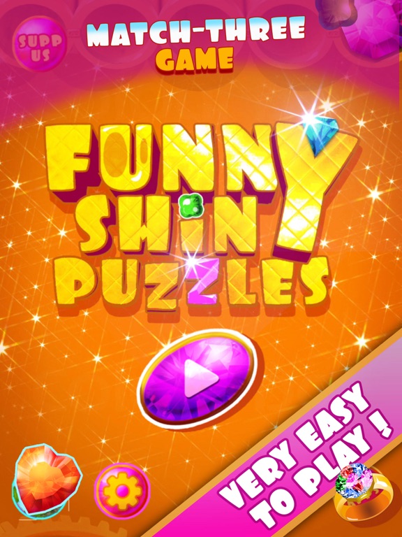 Screenshot #4 pour Funny Shiny Puzzles