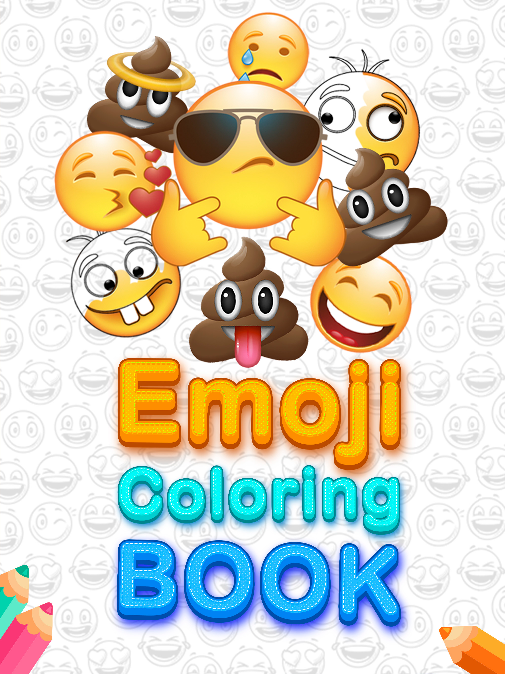 Emoticon Coloring book