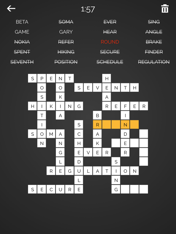 Word Fit : Fill-it-in iPad screenshot 2 - Games app