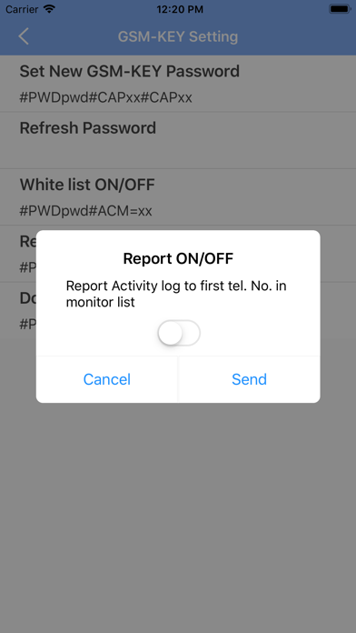 GSM-KEY-ACCESS screenshot