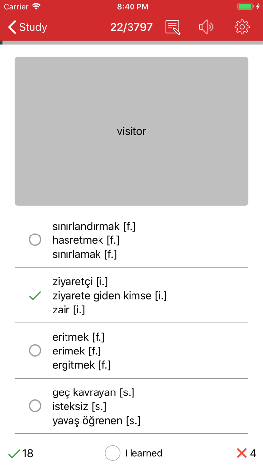 #3. Tureng Vocabulary Notebook (iOS) 由: OZGUR SUYEL