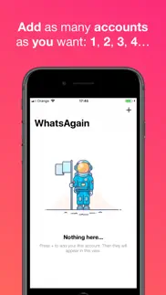 whatsagain for whatsapp iphone screenshot 4