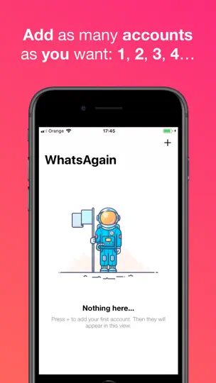 Capture d'écran de WhatsAgain For WhatsApp sur iPhone 4