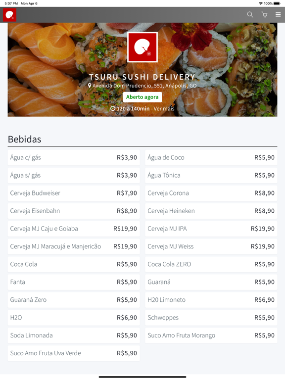 Screenshot #4 pour Tsuru Sushi Delivery
