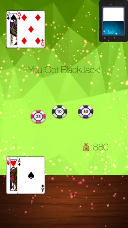 Game screenshot BJ21 Poker: BlackJack 21 Card mod apk