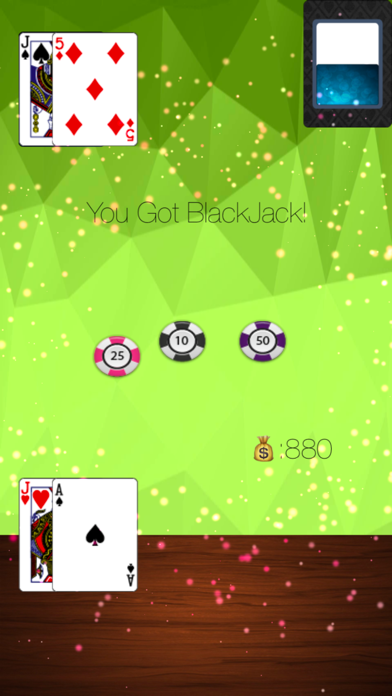 BJ21 Poker: BlackJack 21 Card Screenshot