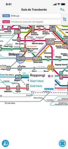 Captura de Pantalla 1 Tokyo Subway Navigation iphone