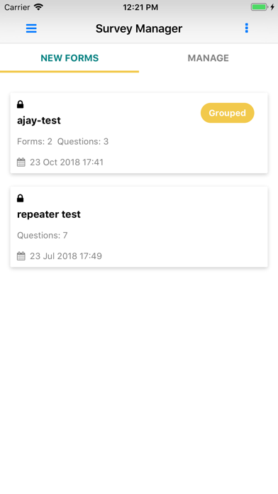 Screenshot #1 pour SurveyMan